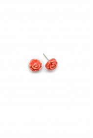 Tiny Roses Ceramic Studs